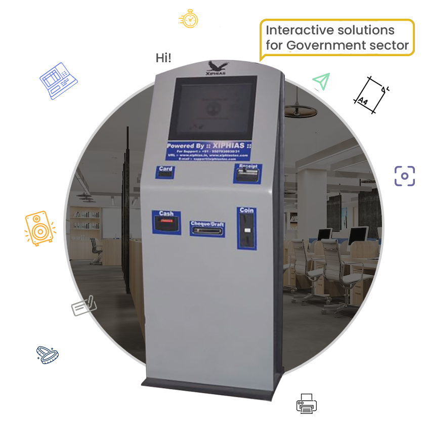 E-Goverence Touch Screen Kiosk