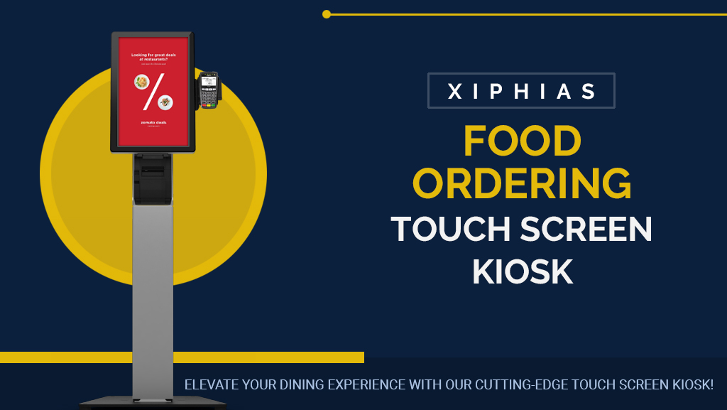 Food Ordering Touch Screen Kiosk