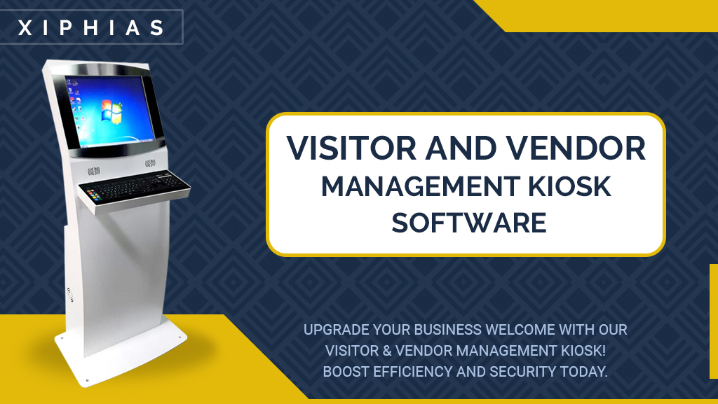 Visitor & Vendor Management Touch Screen Kiosk Software