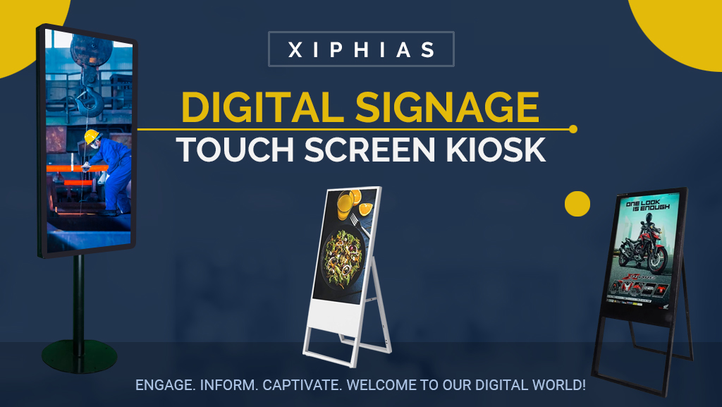 Why Your Business Needs a 50-Inch Digital Signage Kiosk?