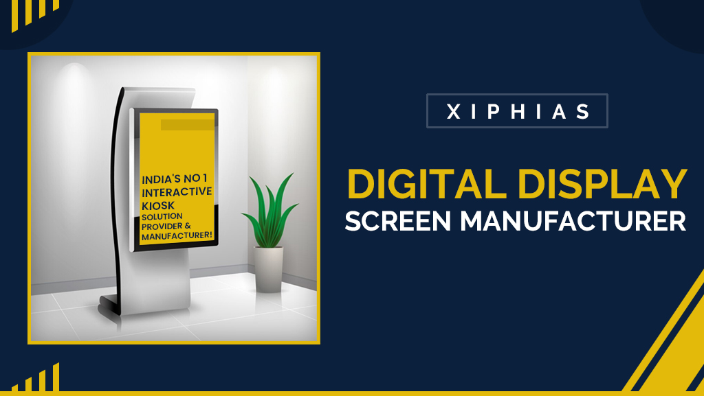 Portrait Digital Display Kiosk Manufacturers in India